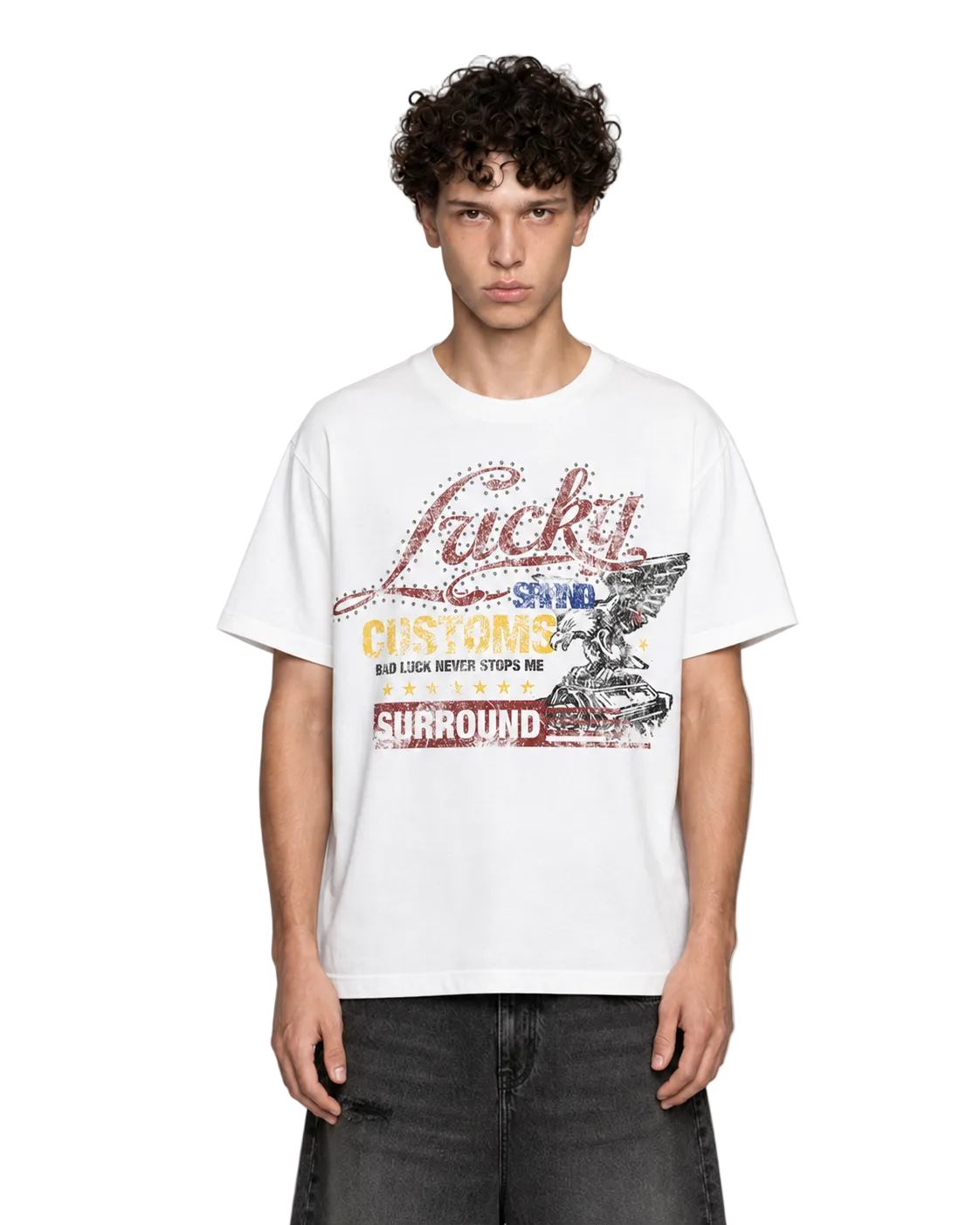 Футболка Lucky (Біла)