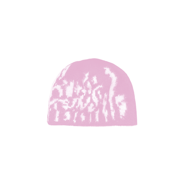 Pink fluffy hat