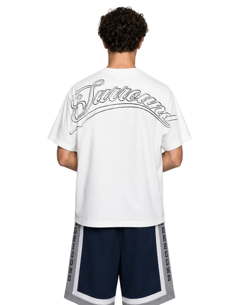 srrnd big logo tee (White)