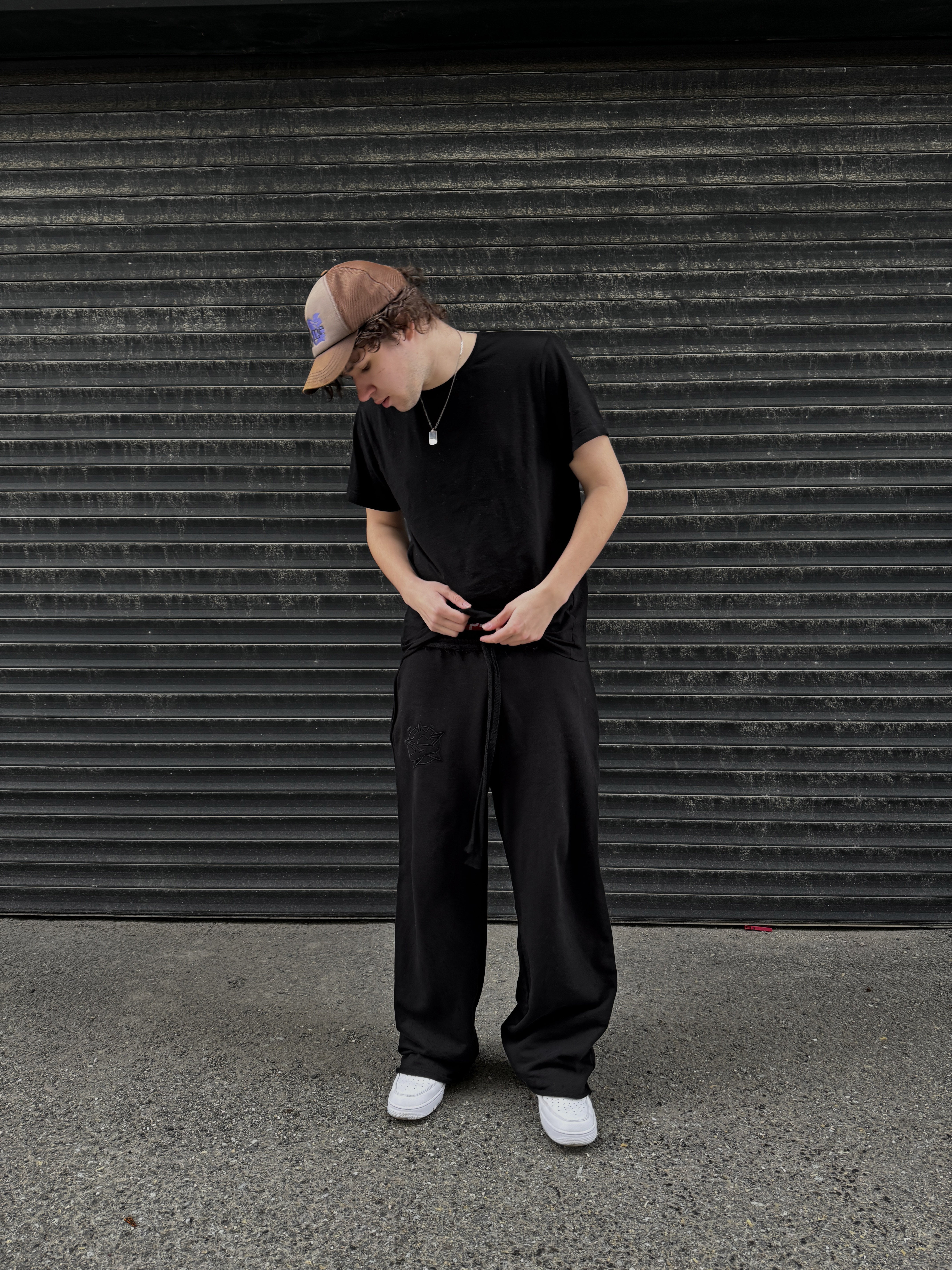 srrnd black sweatpants