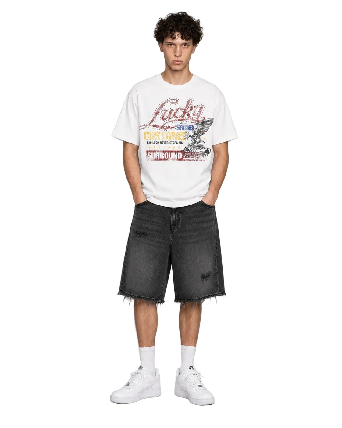 Футболка Lucky (Біла)
