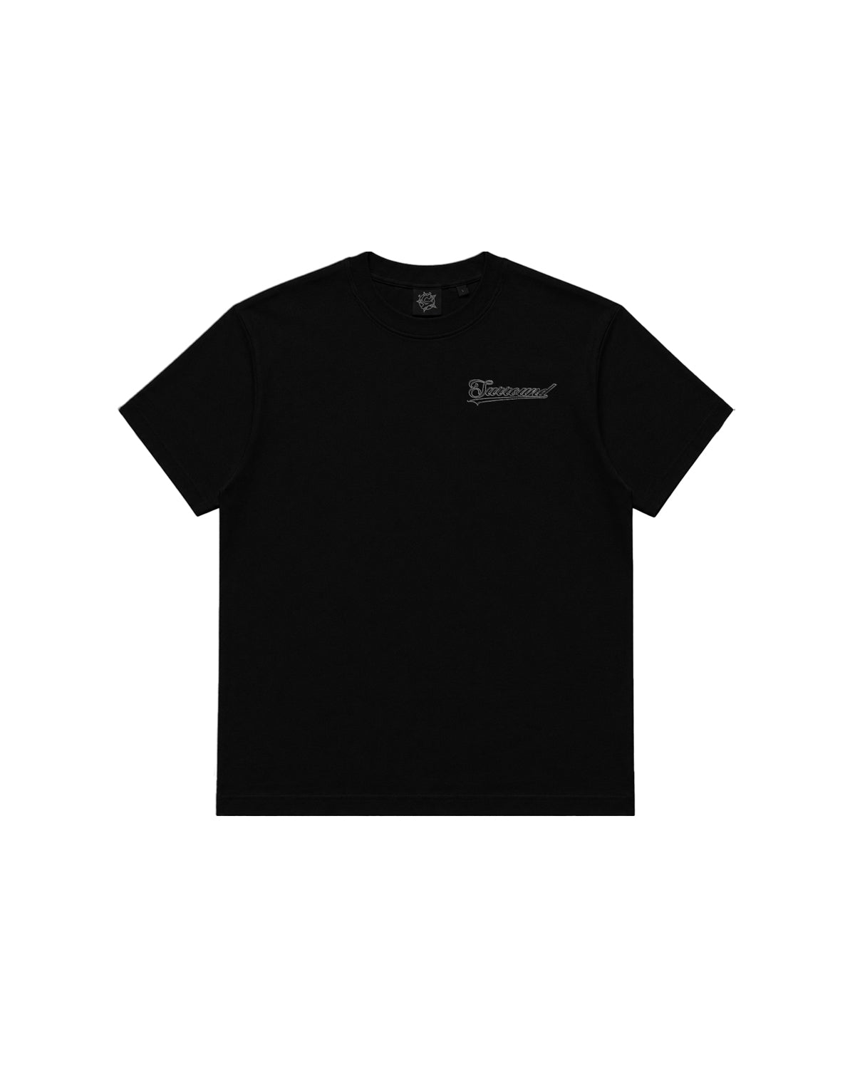 srrnd big logo tee (Black)