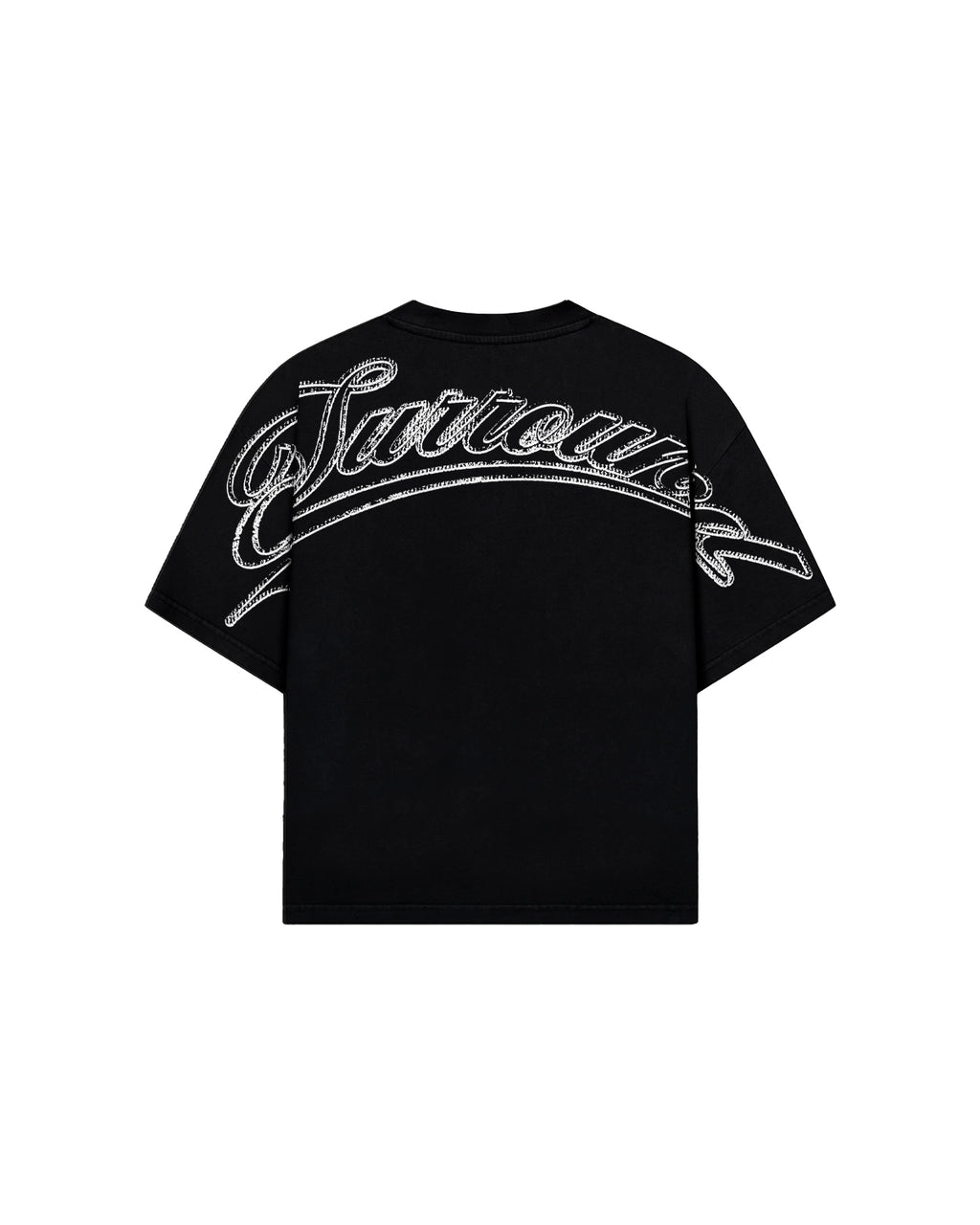 srrnd big logo tee (Black)