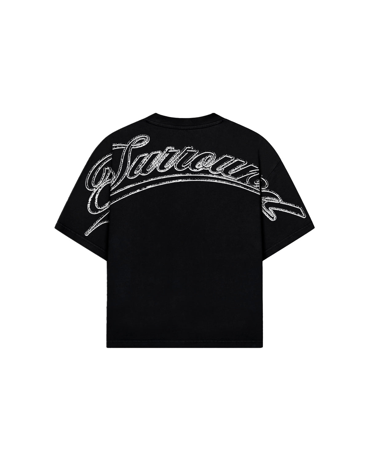 srrnd big logo tee (Black)