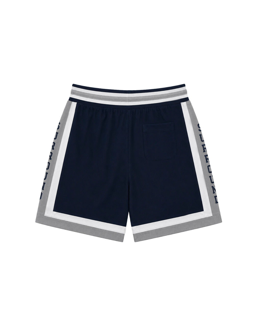 Striped Mesh Shorts