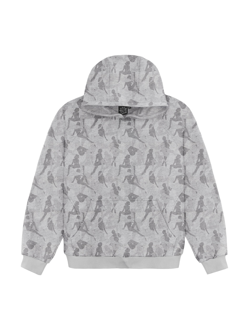 srrnd grey "GIRLS" hoodie