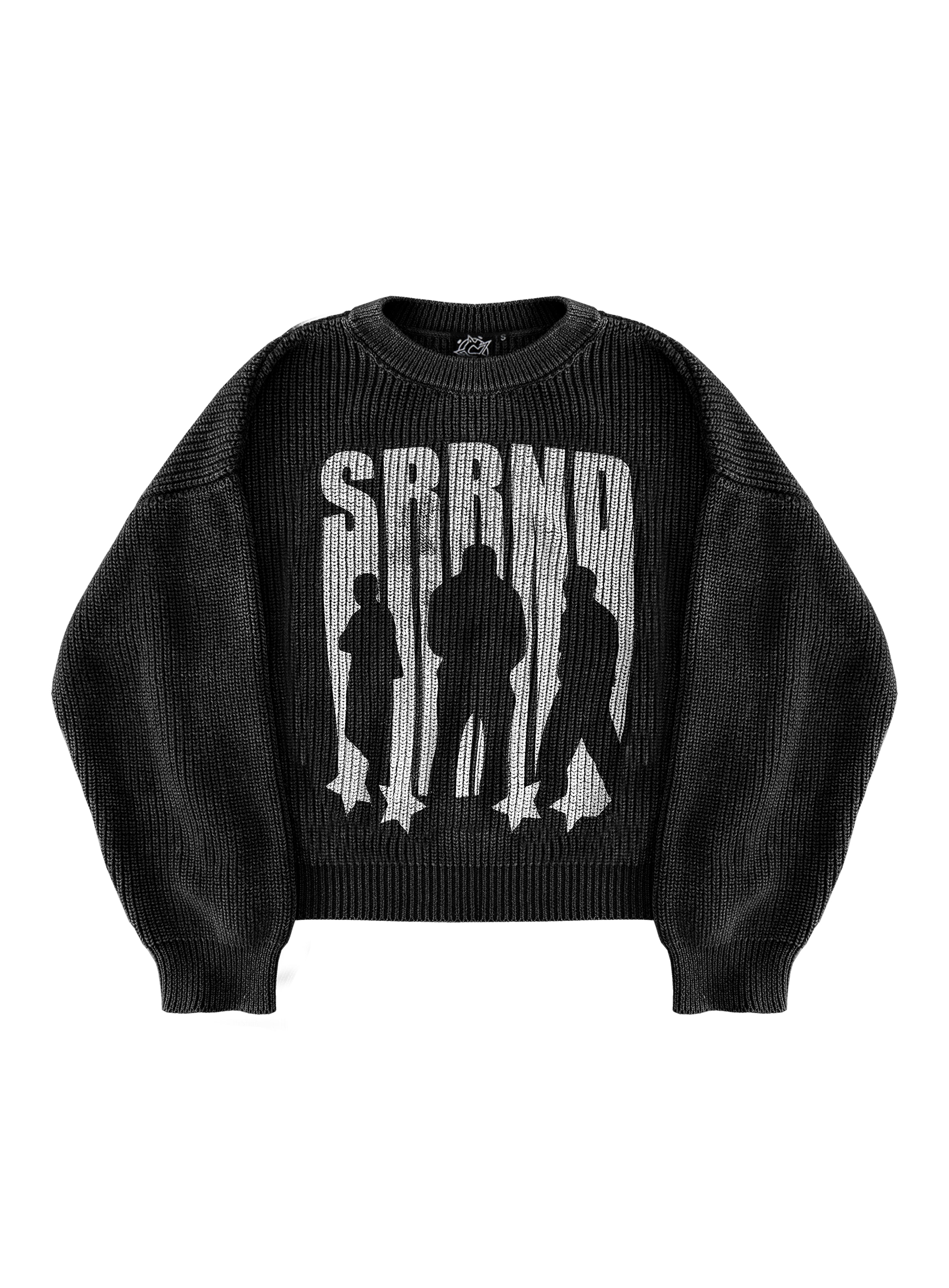 SRRND washed knited sweater