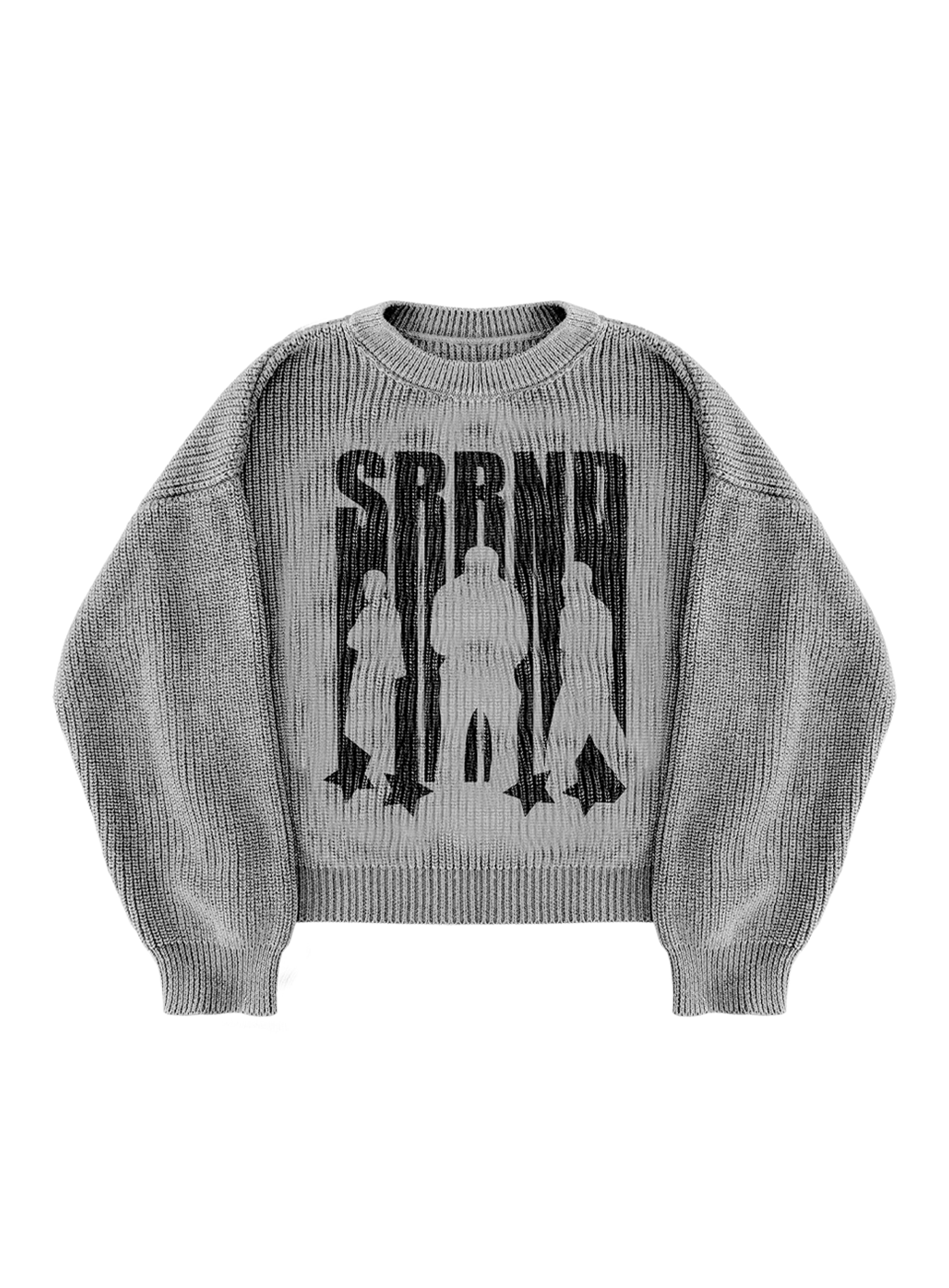 SRRND grey knited sweater