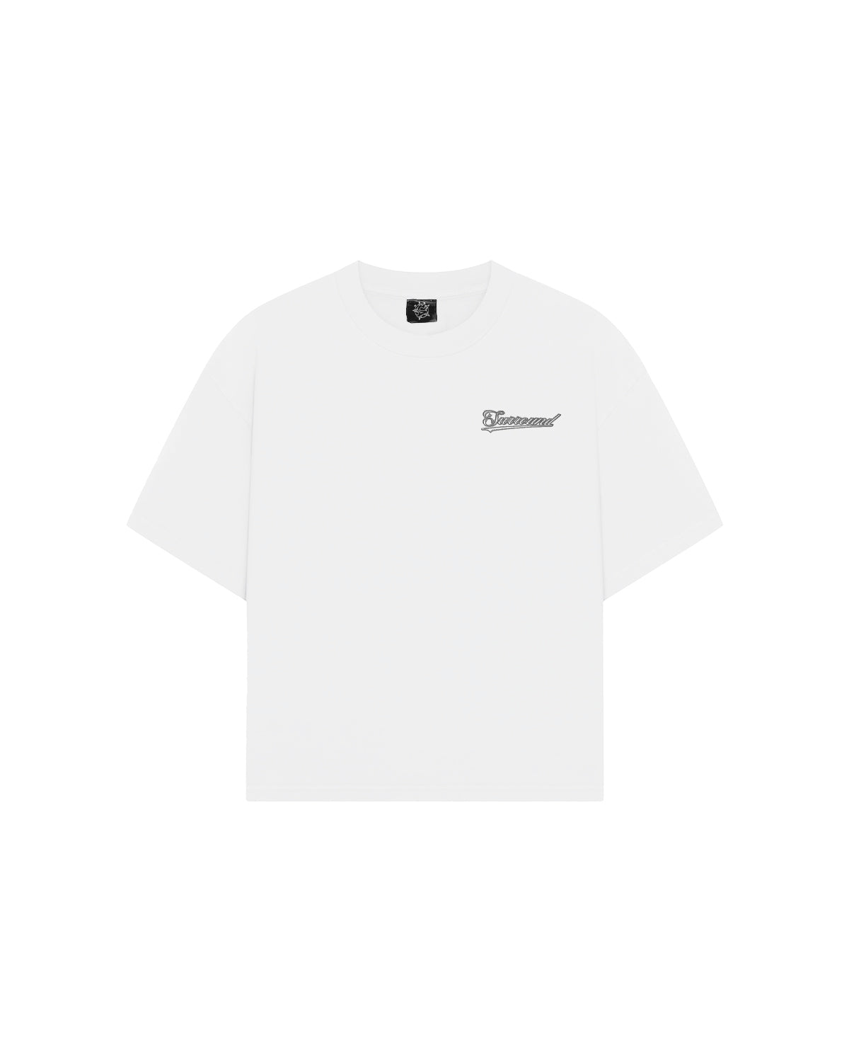 srrnd big logo tee (White)